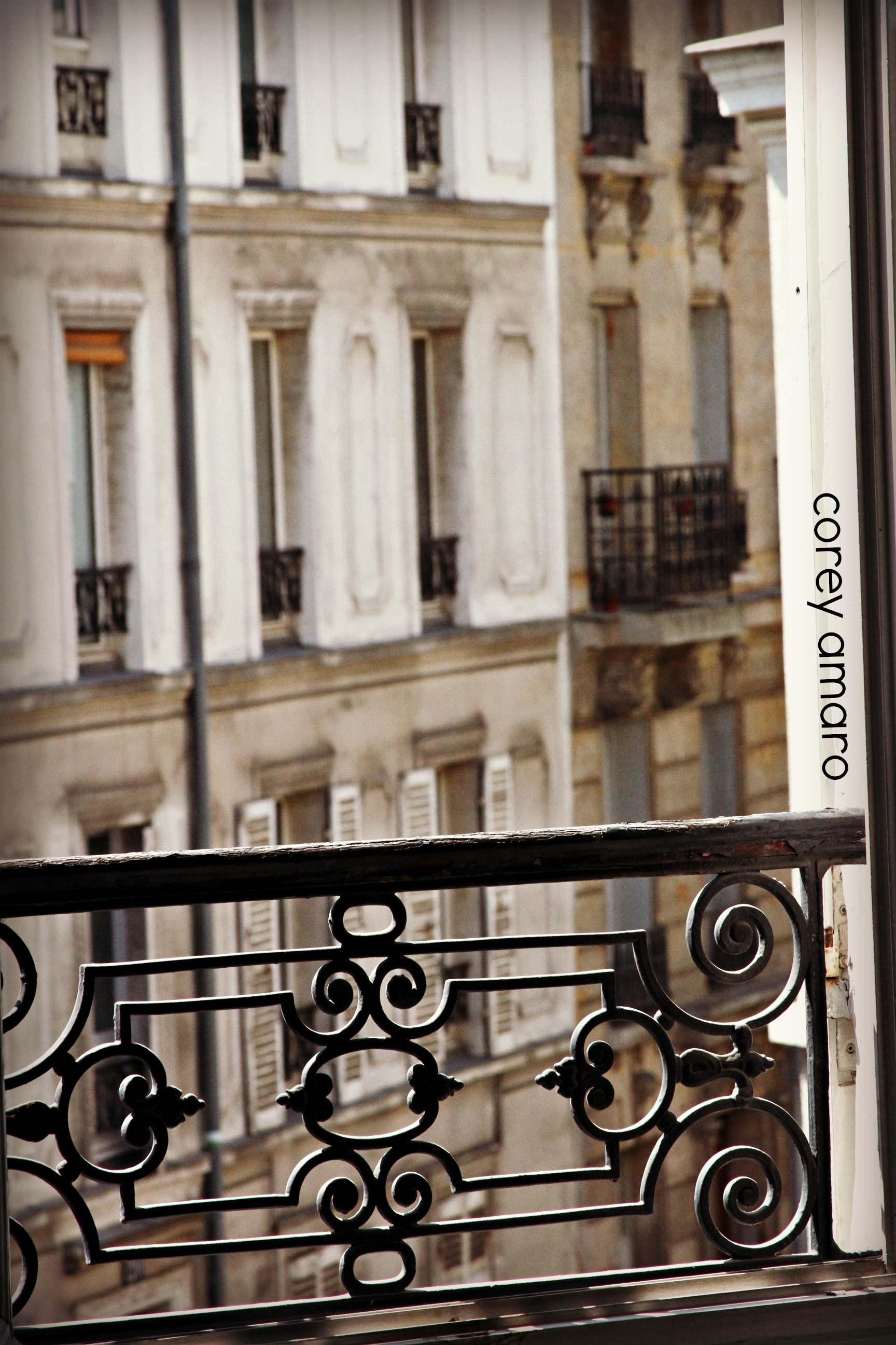 Window in Paris Window in Paris
