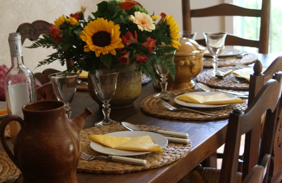 Denise's brocante table