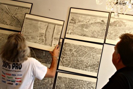 French antique Paris map