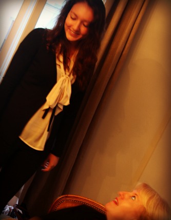 Friends came to help