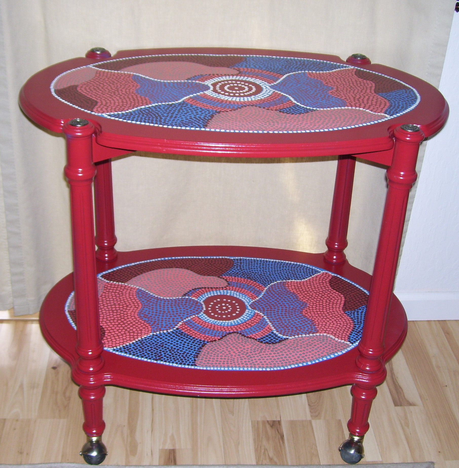 Clouds_Dot_Art_Table