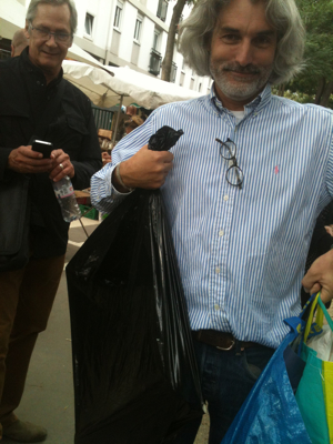 Guess What French Husband Has in the Bag?