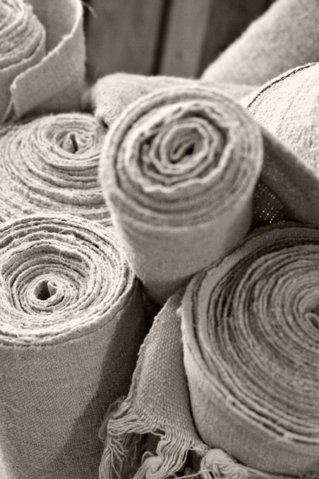18th century rolls of hemp