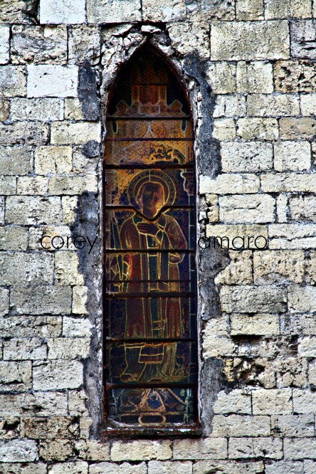 Church stain glass window