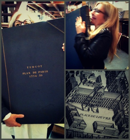 Plan du Paris Turgot