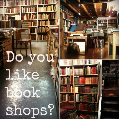 Book shop in Paris