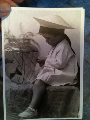 A Girl and her Fish Bowl