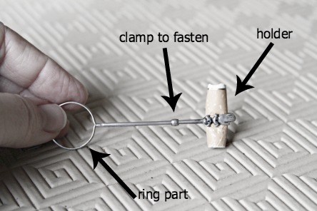 Cigarette finger ring Cigarette finger ring