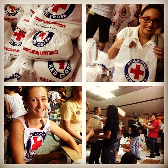 Vanessa helping Vanessa helping