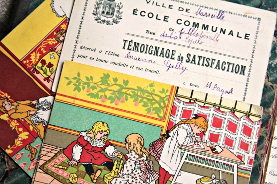 French school children