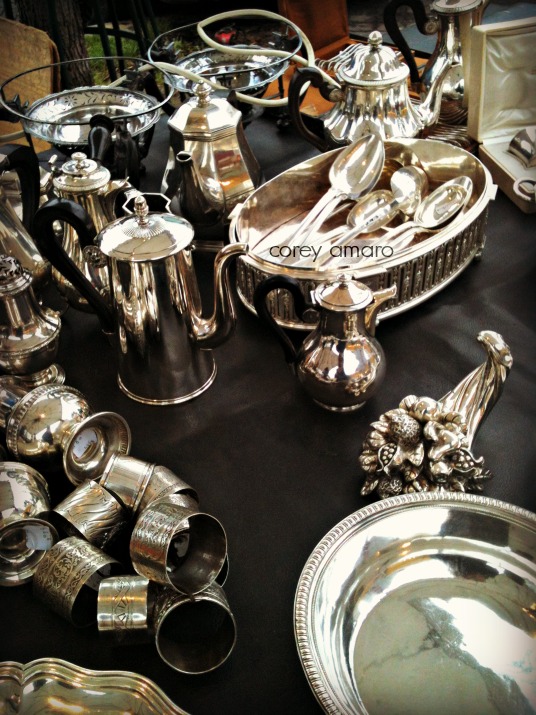 French Flea market, brocante, corey amaro