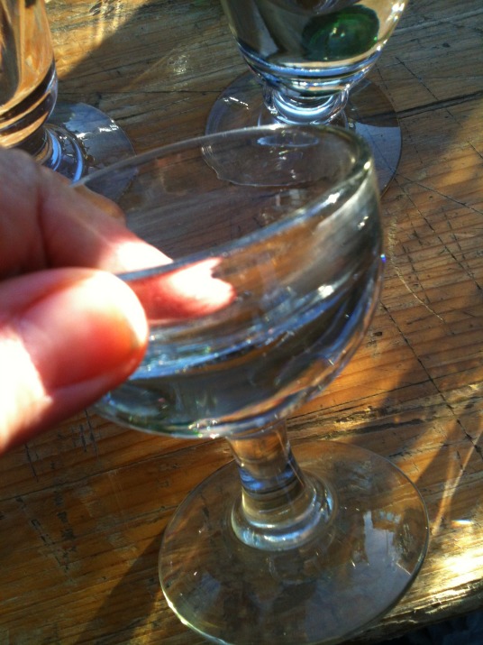 French bistro glass French bistro glass