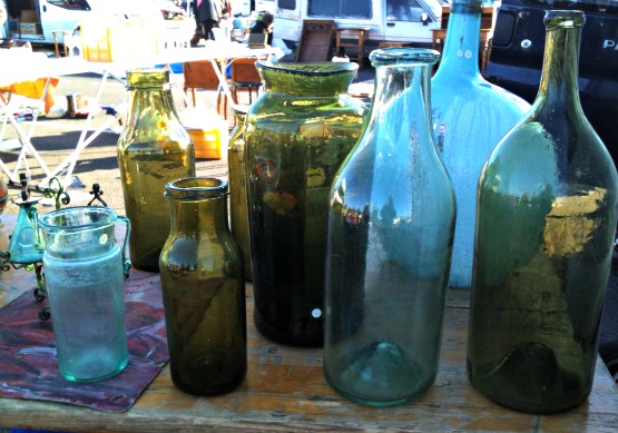 Various antique jars and bottles Various antique jars and bottles