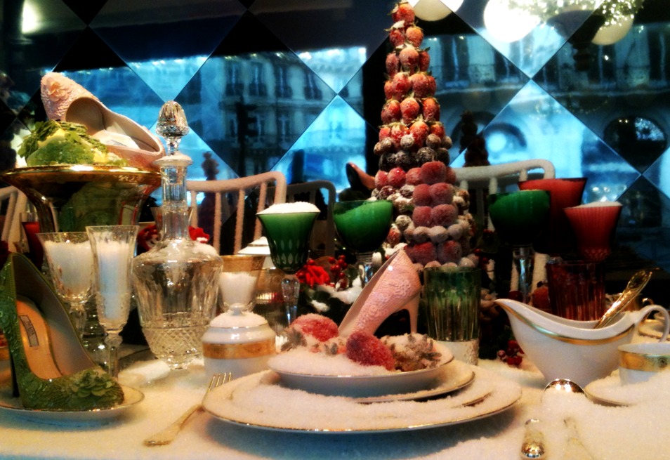 Paris Prada Christmas Window Paris Prada Christmas Window