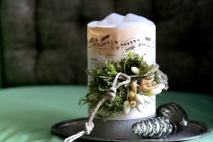 Christmas candle Christmas candle