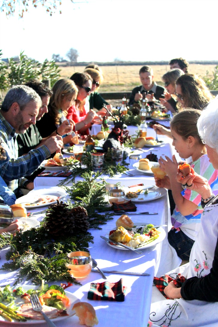 Christmas Homecoming meal