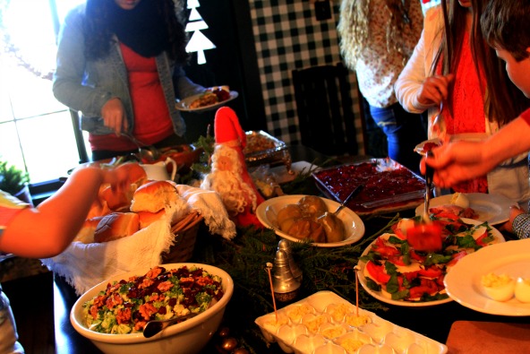 Christmas buffet