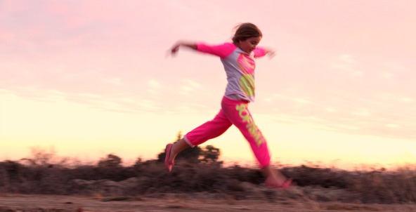 Dancing in the sunset