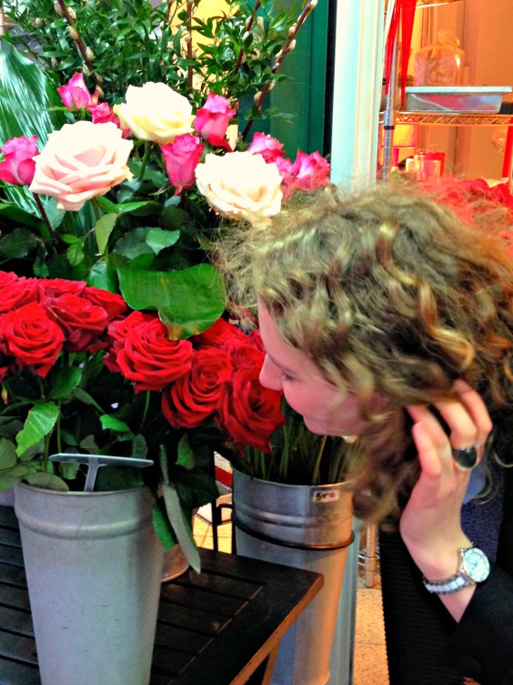 Stopped and smelled the roses Stopped and smelled the roses