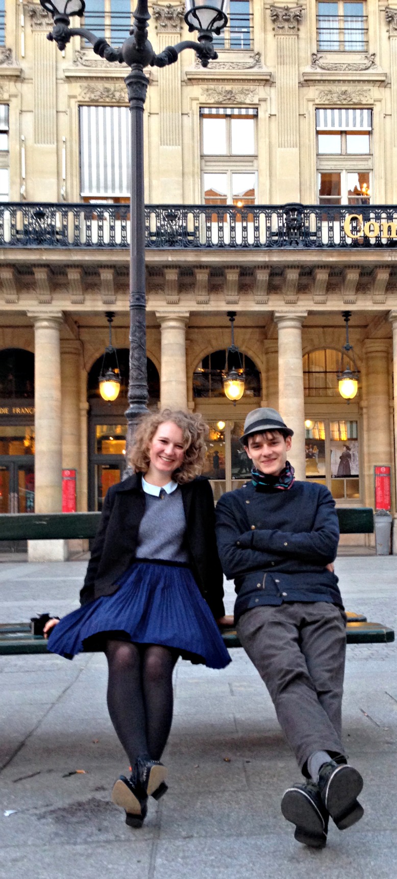 Cozied up to a French Man Cozied up to a French Man