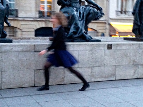 Burning calories in paris Burning calories in paris