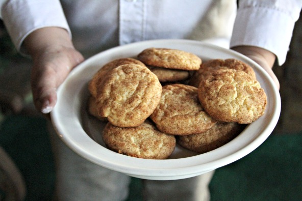 Home made snickerdoodles