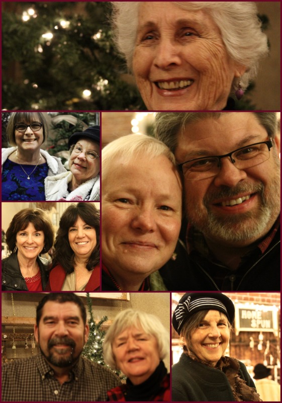 Christmas family and friends