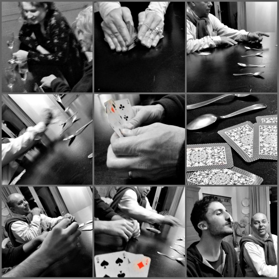 Playing spoons Playing spoons