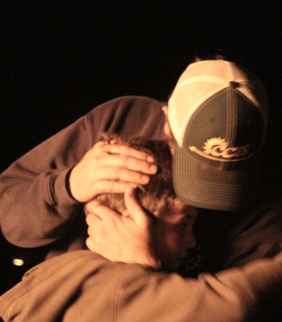 Cuddle by the bonfire