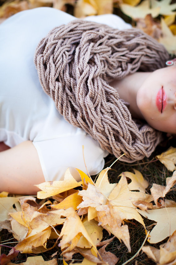 Chunky cowl knit Chunky cowl knit