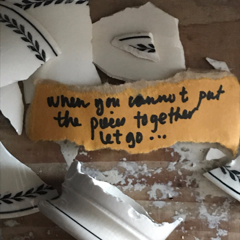 broken cup, letting go broken cup, letting go