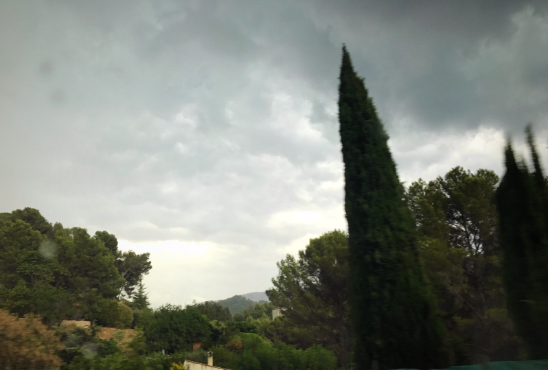 rainy day in Provence, Corey Amaro, 