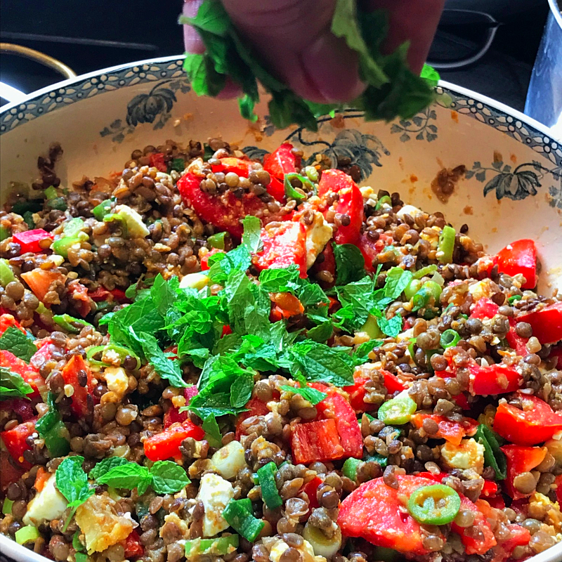 lentil salad