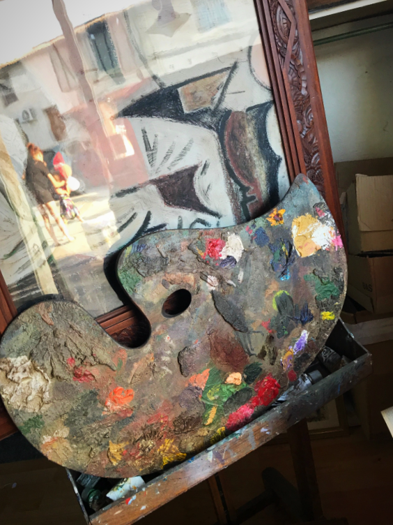 French Soiree, antiques, friends, corey amaro, living in France