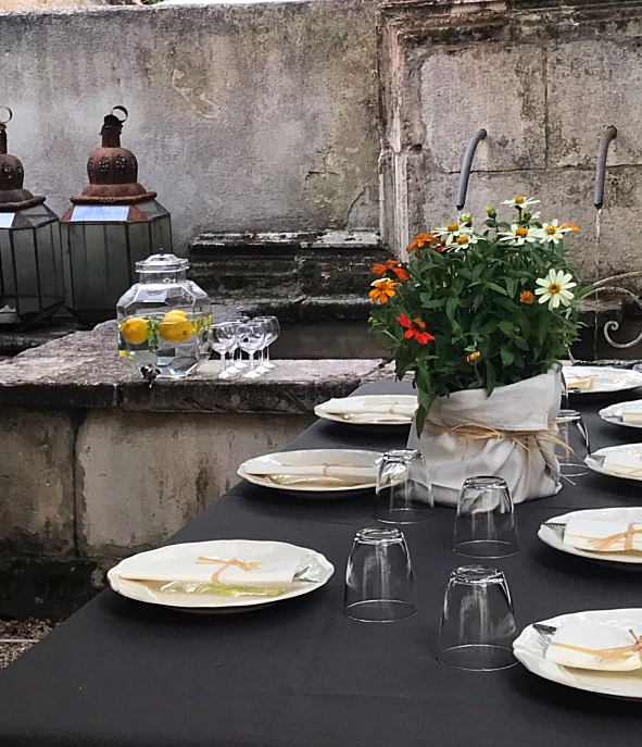 Provencal Garden Party, Corey amaro