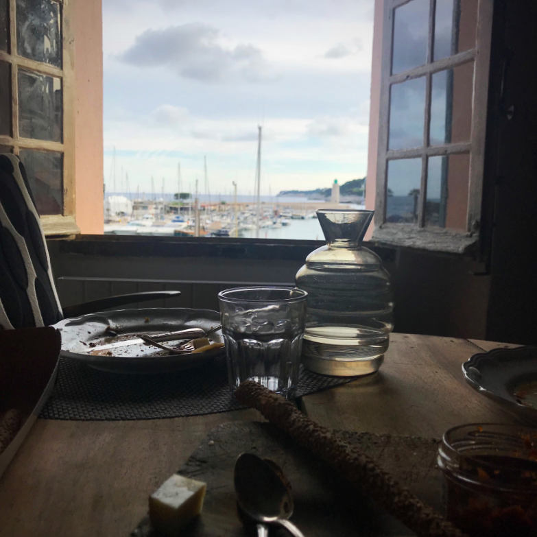 The end of the day, Cassis, living in France