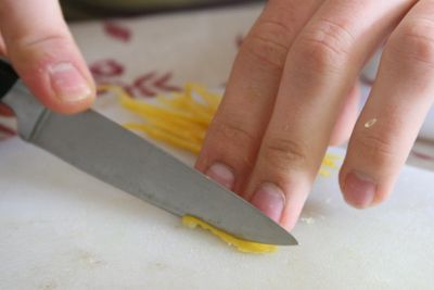 lemon zest