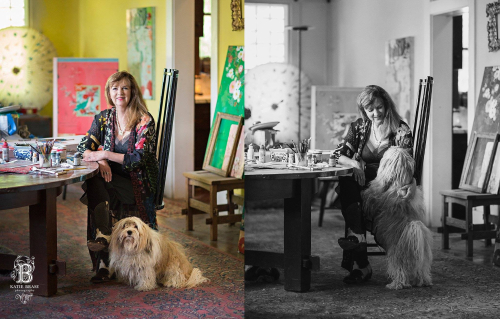 Kathe Fraga and fellow Kathe Fraga and fellow