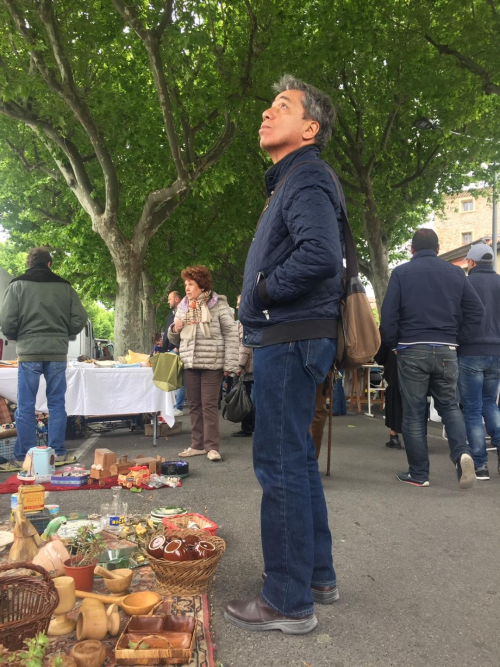 Kambria in France at the brocante where we met Kambria in France at the brocante where we met