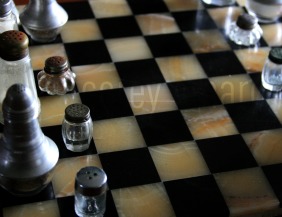 Marble checkered board Marble checkered board