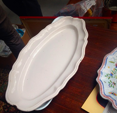 faience platter moustiers french faience platter moustiers french