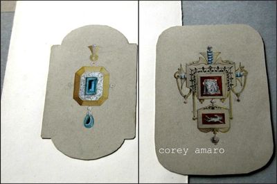 Pendants French antique jewelry designs Pendants French antique jewelry designs