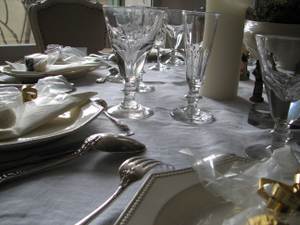 Dinner table Dinnertable