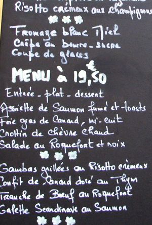 French_menu