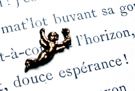 French angel estampes Claspangelabovewords