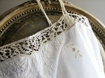 French linen bed gown Img_0592