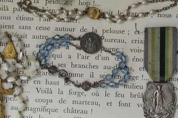 Medal_communion_bracelet_blue_and_p communion bracelt