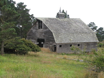 wooden barn