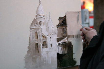 Paintingmontmarteartist