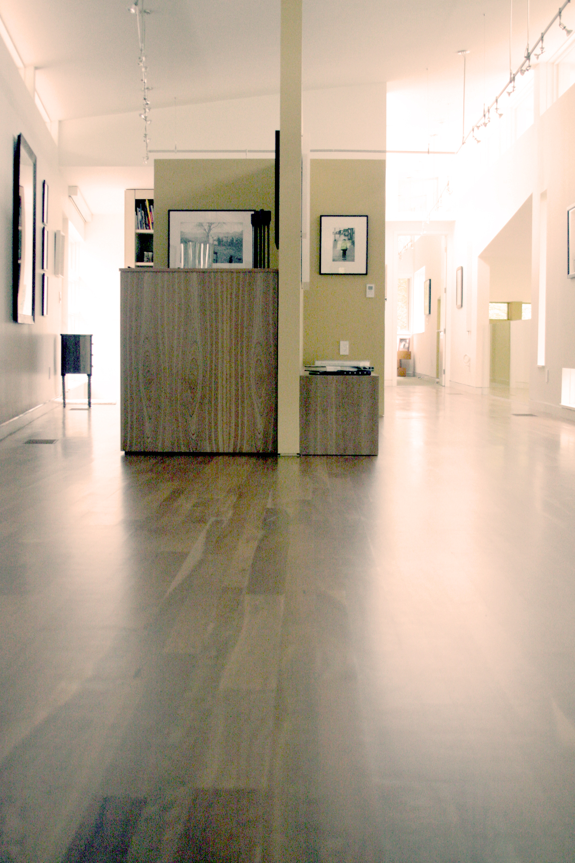 Artist's hallway in cassilhaus